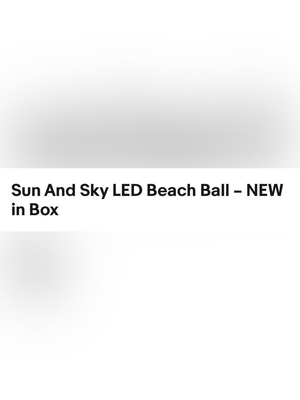 Summer Fun Bundle  Adult Swim Mask, Float Matt, LED Pool Ball - Picture 5 of 7